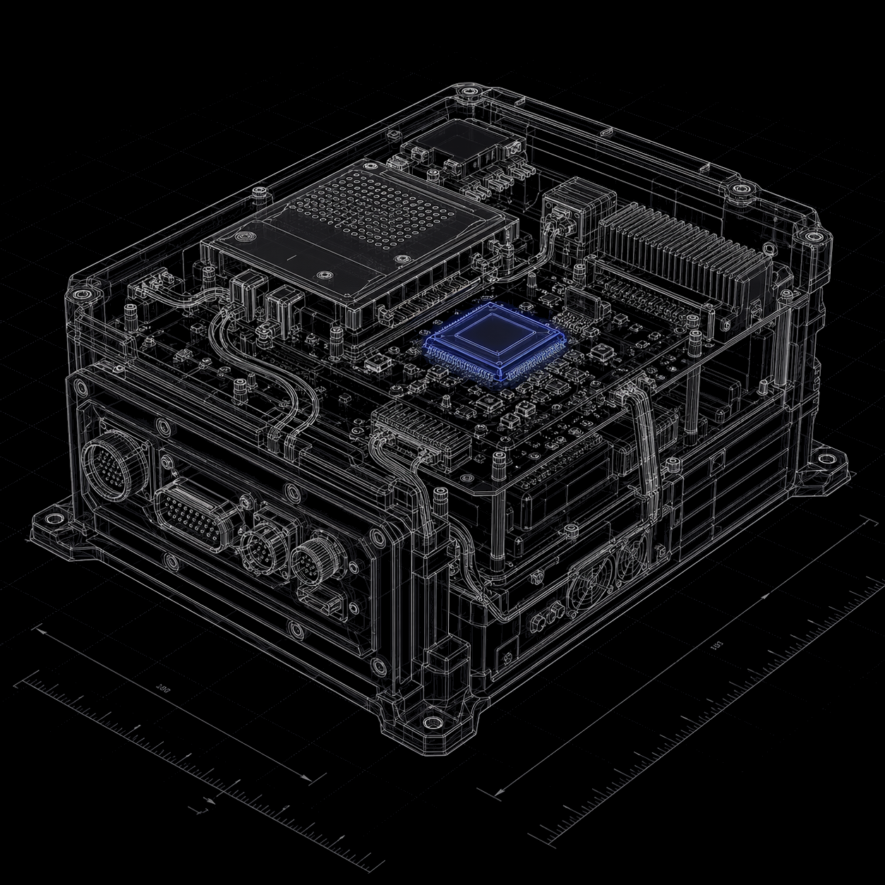 CAD 工程线稿