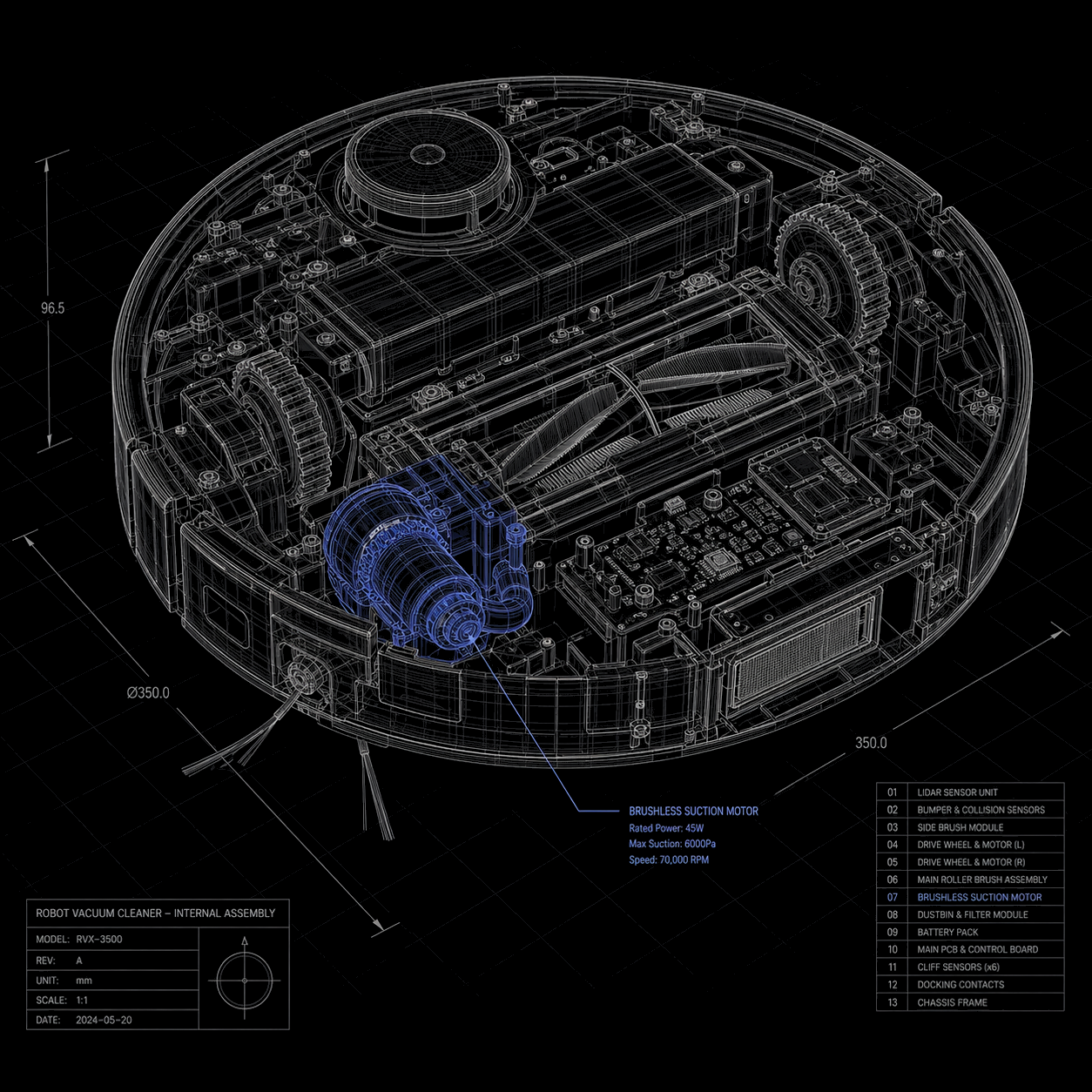 CAD 工程线稿
