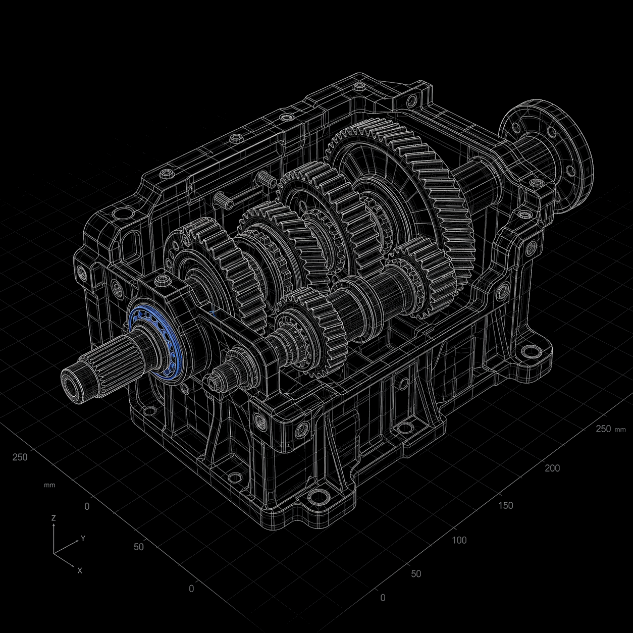 CAD 工程线稿